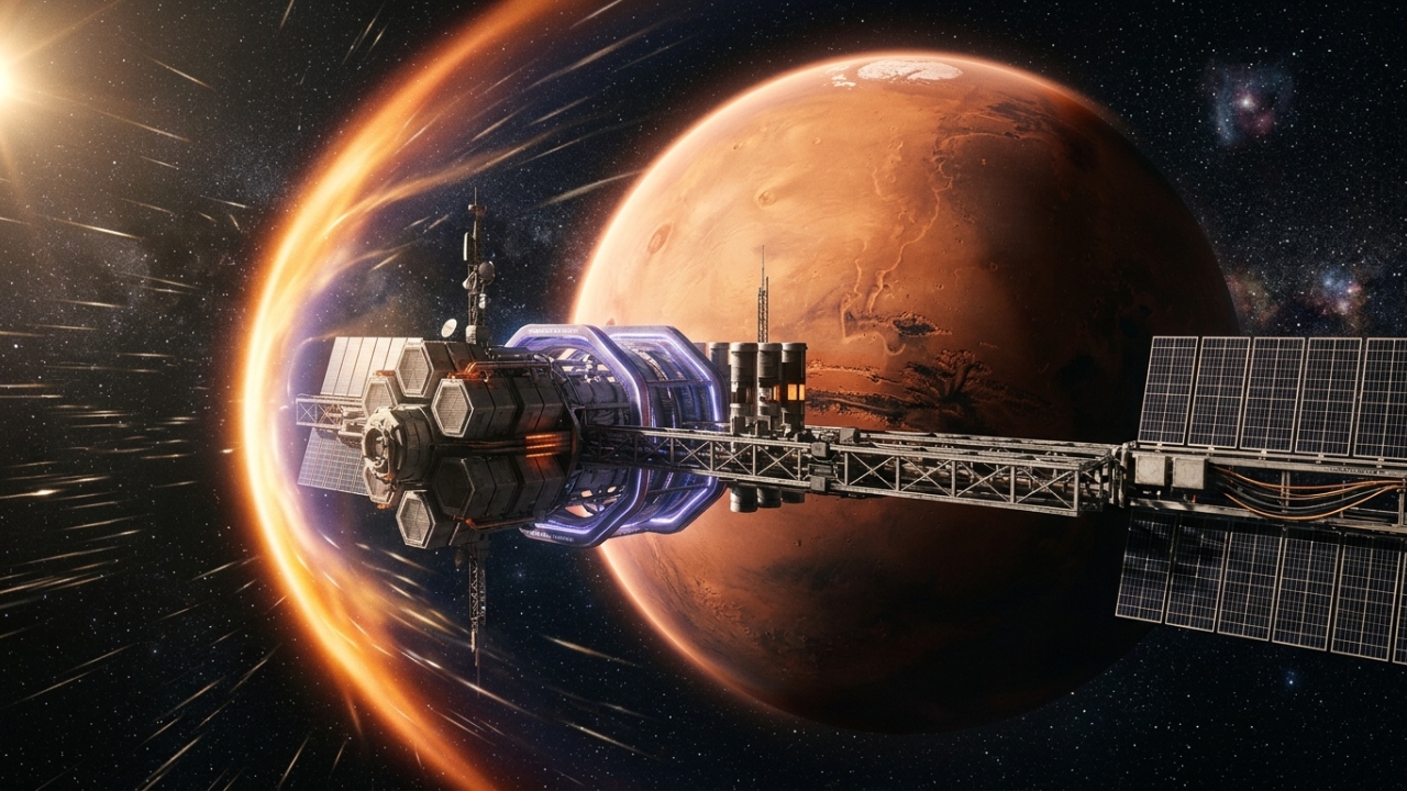 A NASA tem um plano para transformar Marte em um planeta habitável e ele começa com um guarda-chuva magnético gigante