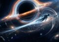 Com força gravitacional extrema, cientistas confirmam que o buraco negro estica a matéria como espaguete no espaço