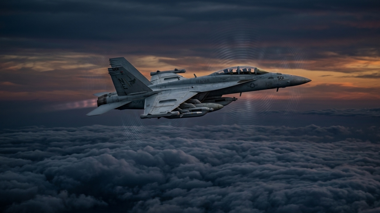 O avião americano que apaga radares e cega defesas inimigas usando apenas ondas de rádio invisíveis no ar