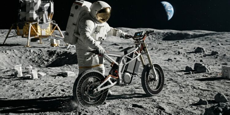 Desenvolvida pela NASA para saltar nas crateras da Lua, a moto elétrica compacta de 1960 ressurge como inspiração para novos veículos espaciais