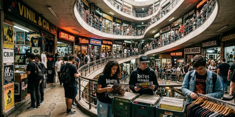 Com 450 lojas espalhadas por 6 andares, a galeria de 1963 virou o maior símbolo da cultura urbana e do comércio alternativo de São Paulo