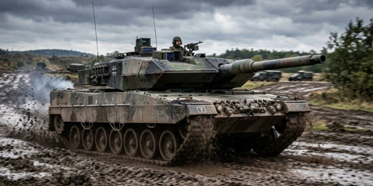 O tanque favorito da OTAN atinge 70 km/h, troca o motor em 30 minutos e acerta alvos a 4 km com um canhão estabilizado