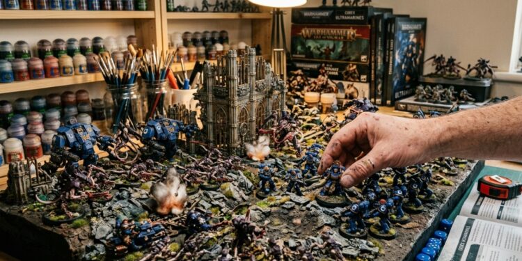 Criado em 1983 pela Games Workshop, o universo Warhammer hoje movimenta 600 milhões de libras através de miniaturas detalhadas e um império de jogos de estratégia