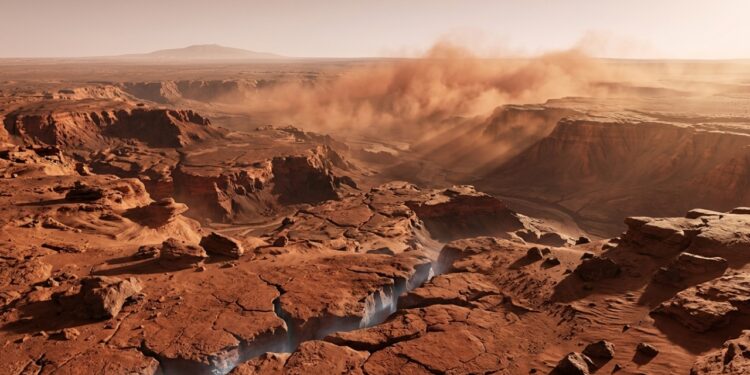 A NASA confirmou que existe um oceano gigante escondido sob o solo de Marte e o tamanho dele vai te deixar boquiaberto