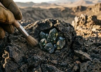 Esqueça o diamante, pois este mineral de brilho extraterrestre possui dureza 9,5 e dispersão de luz superior ao diamante