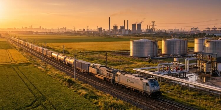 Com 90 anos de história e liderança em ferrovias e energia, a Cosan se consolida como pilar logístico e energético do Brasil