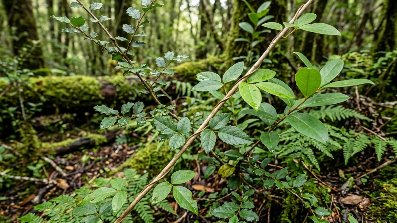 Cientistas provaram que esta trepadeira consegue imitar até folhas de plástico sem nenhum contato físico