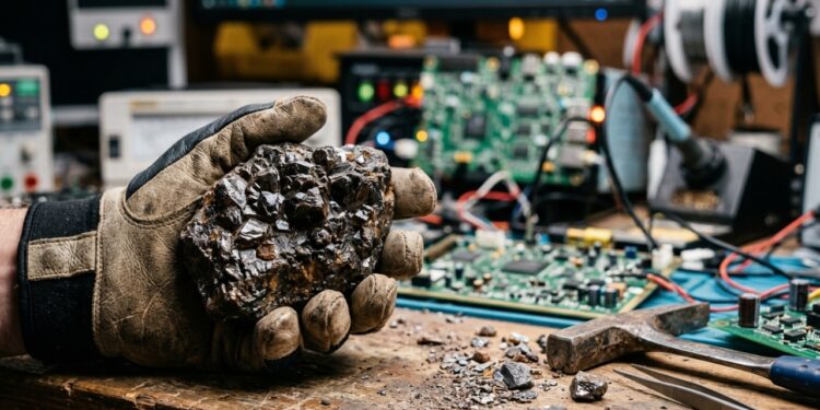 Esqueça o ferro, pois este óxido de estanho é a base de toda a eletrônica moderna, sendo o minério vital para a fabricação de chips