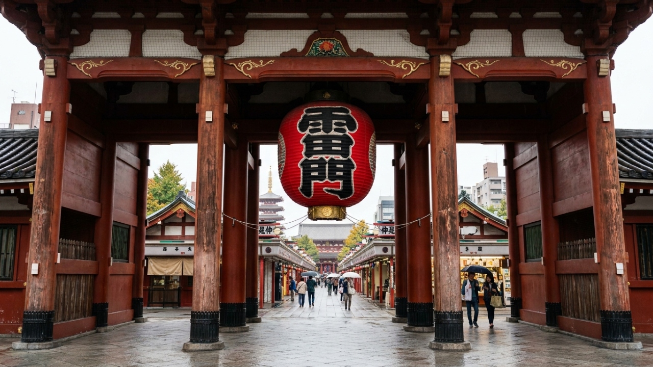 Com fundação de quase 1.400 anos e lanternas colossais, o templo em Tóquio surge como o coração histórico da fé e tradição no Japão