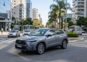 Com 122 cavalos e 2 motores integrados, o SUV híbrido da Toyota é referência em eficiência energética na engenharia automotiva