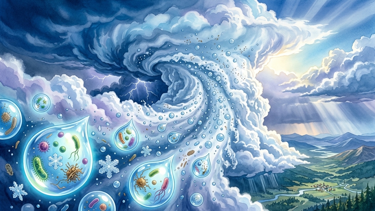 Bilhões de bactérias vivem nas nuvens acima da sua cabeça agora mesmo e a ciência acabou de entender o que elas fazem lá em cima