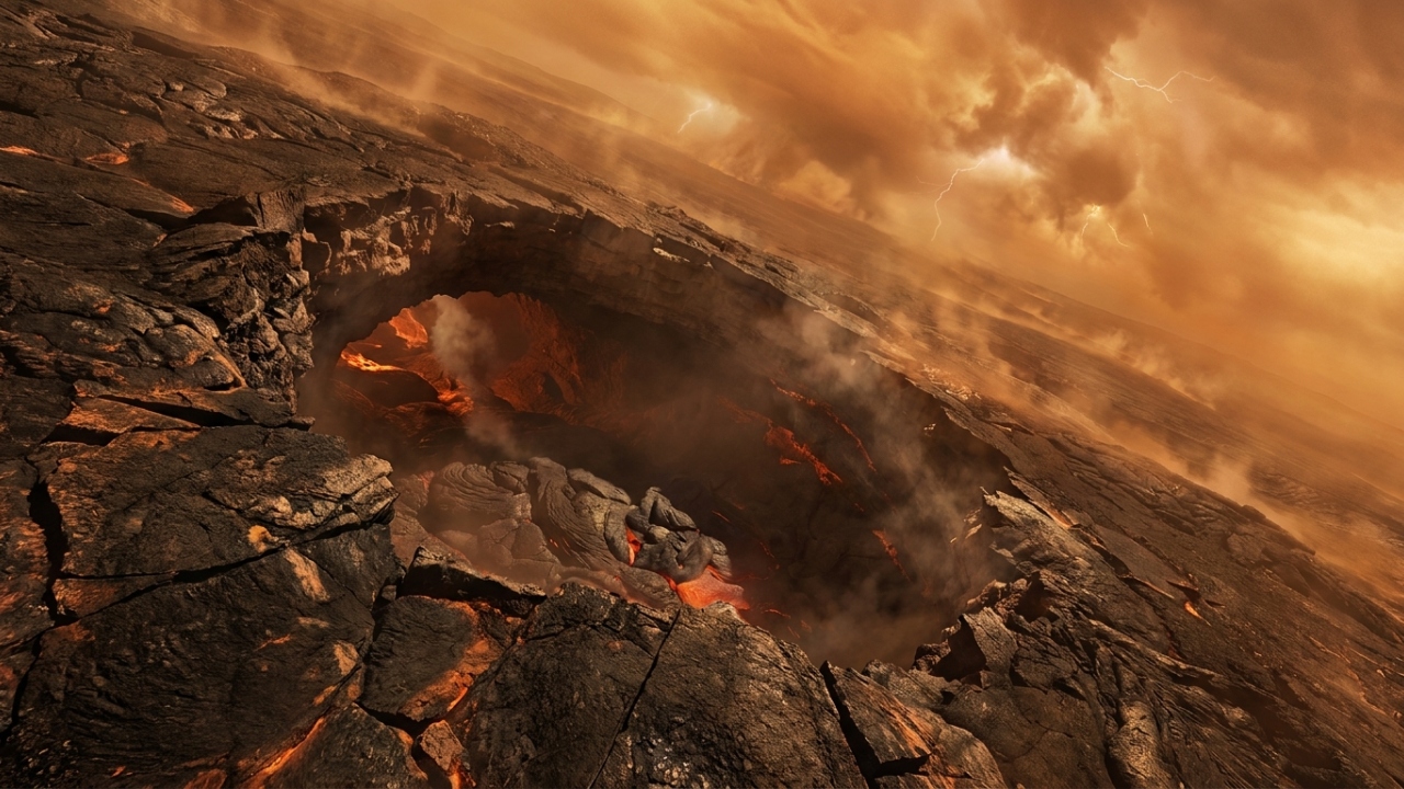 Pela primeira vez na história, cientistas confirmam a existência de um tubo de lava em Vênus