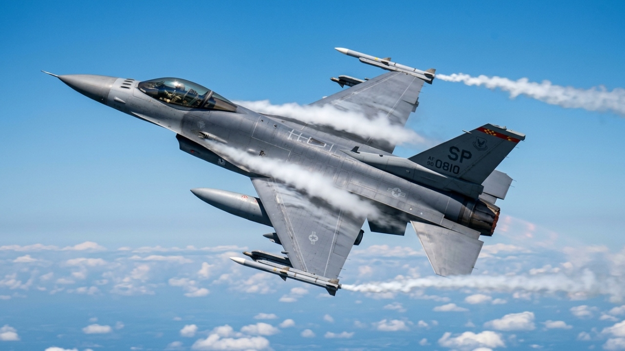 O caça F-16 foi projetado para ser instável de propósito e é isso que o torna impossível de derrubar