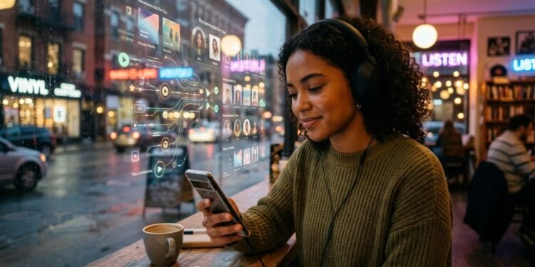 Lançado em 2008 na Suécia, o Spotify mudou a indústria musical ao atingir o recorde histórico de 751 milhões de usuários ativos pelo mundo