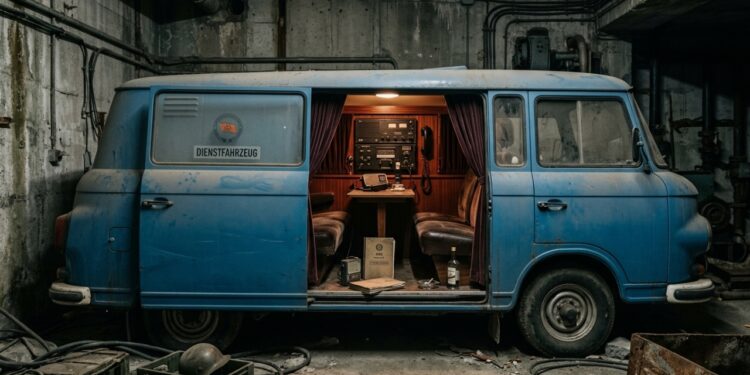 Estacionado em um bunker secreto desde a queda do muro, o micro-ônibus de luxo da Alemanha Oriental revela o estilo de vida da elite socialista