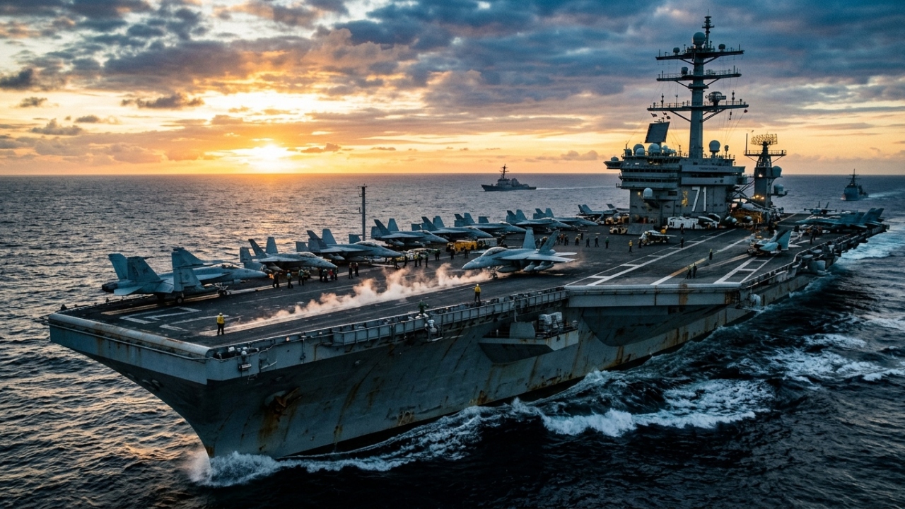 O navio americano de 100 mil toneladas que produz 1,5 milhão de litros de água por dia e navega 20 anos sem combustível fóssil