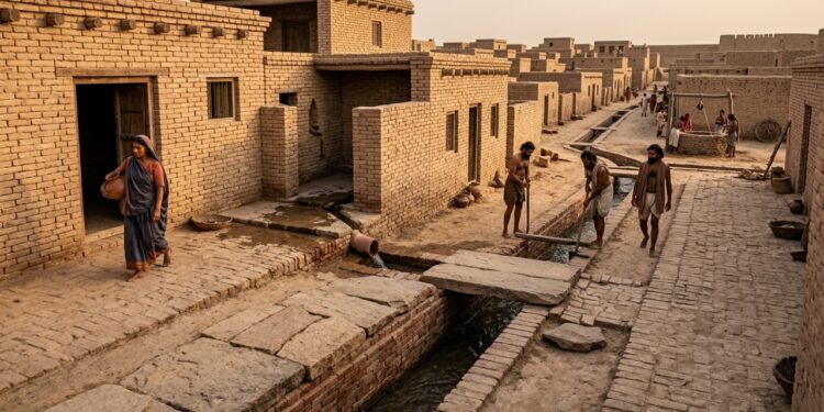 Sistema de saneamento do Vale do Indo prova domínio da engenharia hidráulica há 5 mil anos