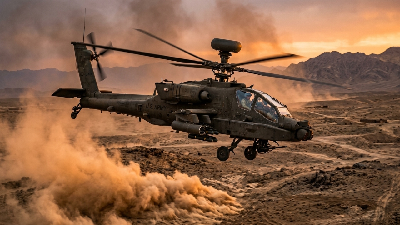 O helicóptero americano que rastreia 128 alvos ao mesmo tempo e destrói 16 blindados em um único voo sem ser visto por ninguém