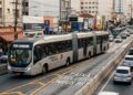 Capacidade para 250 passageiros em 30 metros de comprimento faz do maior ônibus do mundo a alternativa real para substituir o metrô nas avenidas saturadas das grandes cidades agora