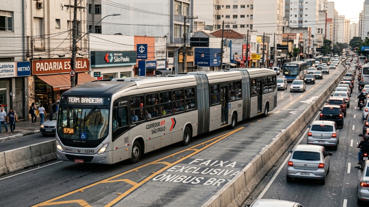 Capacidade para 250 passageiros em 30 metros de comprimento faz do maior ônibus do mundo a alternativa real para substituir o metrô nas avenidas saturadas das grandes cidades agora
