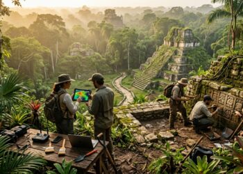 Pesquisadores encontram uma megacidade maia com 6.674 estruturas escondida sob a selva do México