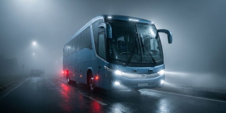 Visão noturna e sensores que enxergam através da neblina fazem o novo chassi alemão ser o mais seguro do mundo para viagens na madrugada