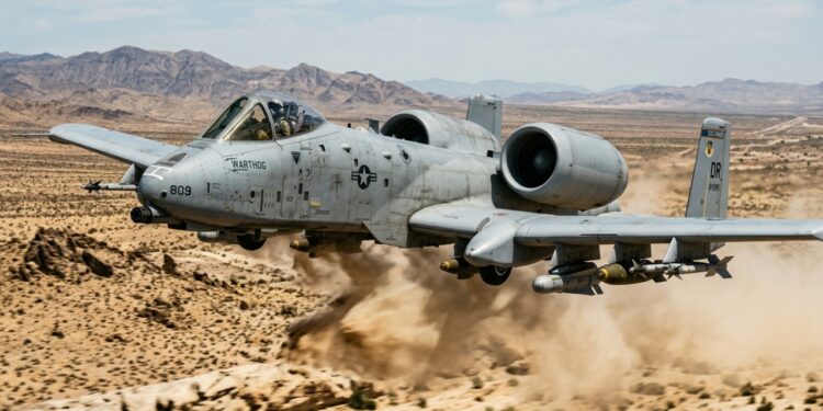 A Força Aérea americana mantém o A-10 em operação com sistemas digitais modernos porque nenhuma alternativa consegue substituí-lo