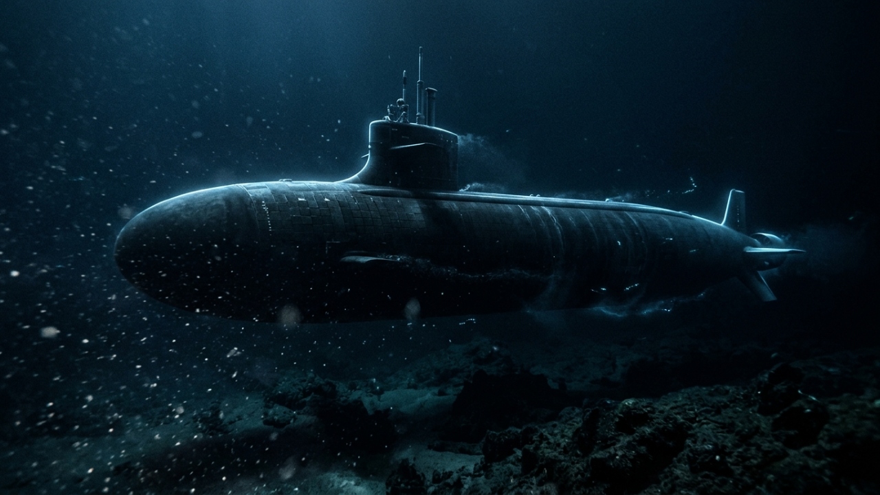 O submarino americano que faz menos barulho que uma baleia e navega a 25 nós sem ser detectado por nenhum sonar inimigo no mundo