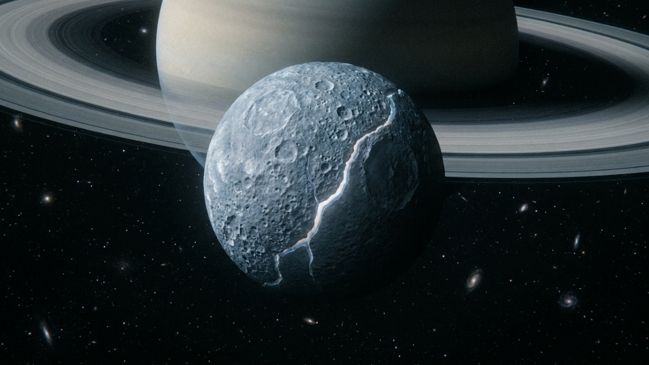 Cientistas descobrem um oceano jovem escondido dentro de uma das menores luas de Saturno