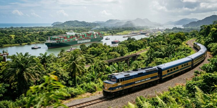 Este trem sai do Atlântico e chega ao Pacífico em 60 minutos existe desde 1855 e ainda funciona todos os dias