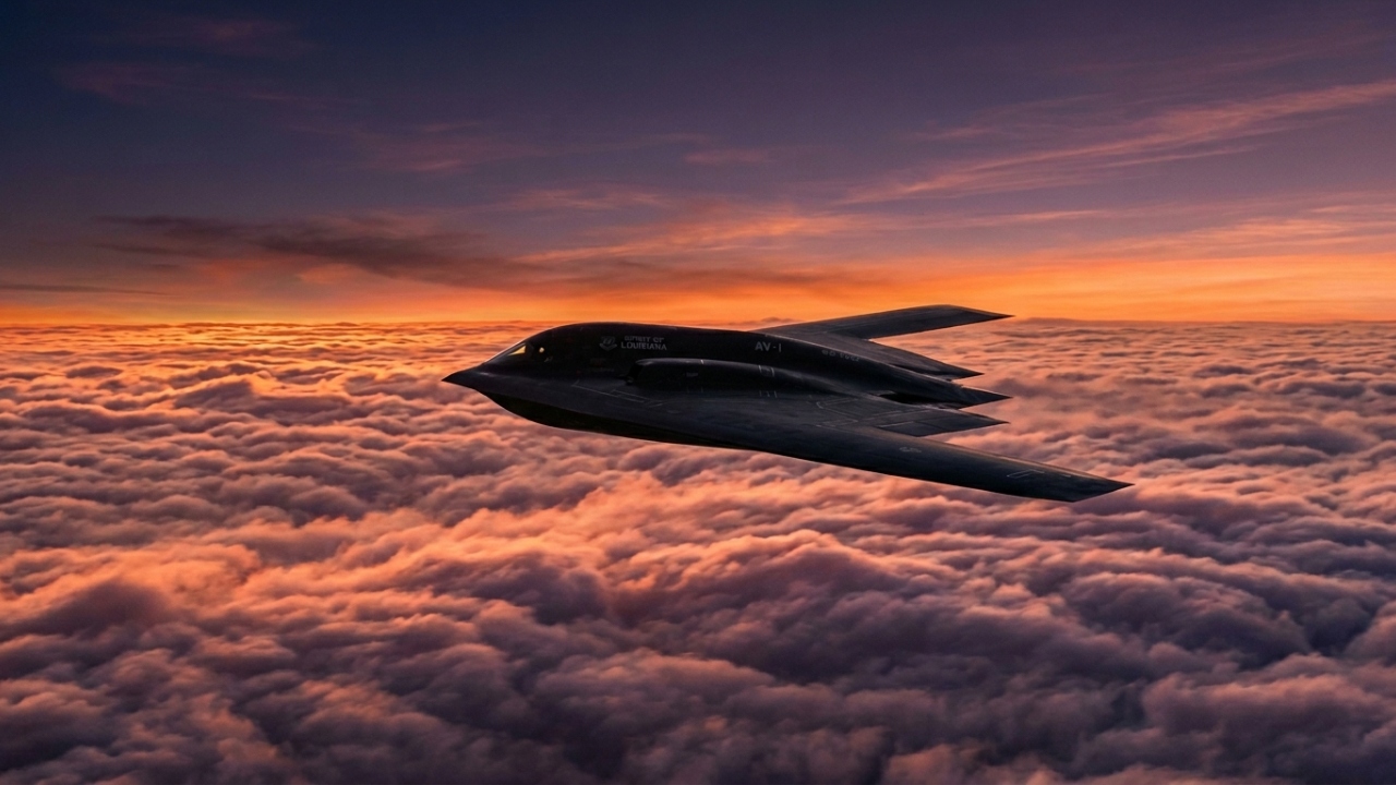 O bombardeiro de 2 bilhões de dólares que atravessa continentes inteiros sem aparecer em nenhum radar do mundo