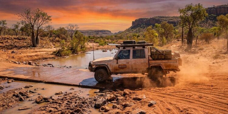 Com 660 km de trilhas de terra vermelha na região de Kimberley, a Gibb River Road surge como a aventura definitiva de travessia do Outback australiano