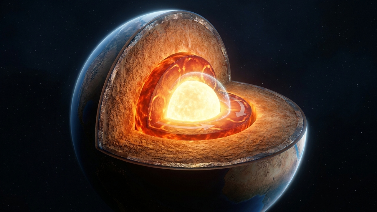 Cientistas indicam que o núcleo da Terra parou de girar e inverteu sua direção