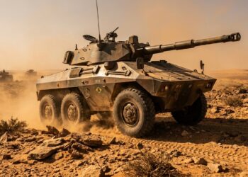 O ágil blindado de reconhecimento EE-9 Cascavel com canhão de 90 mm colocou a tecnologia militar do Brasil no mapa de dezenas de exércitos estrangeiros