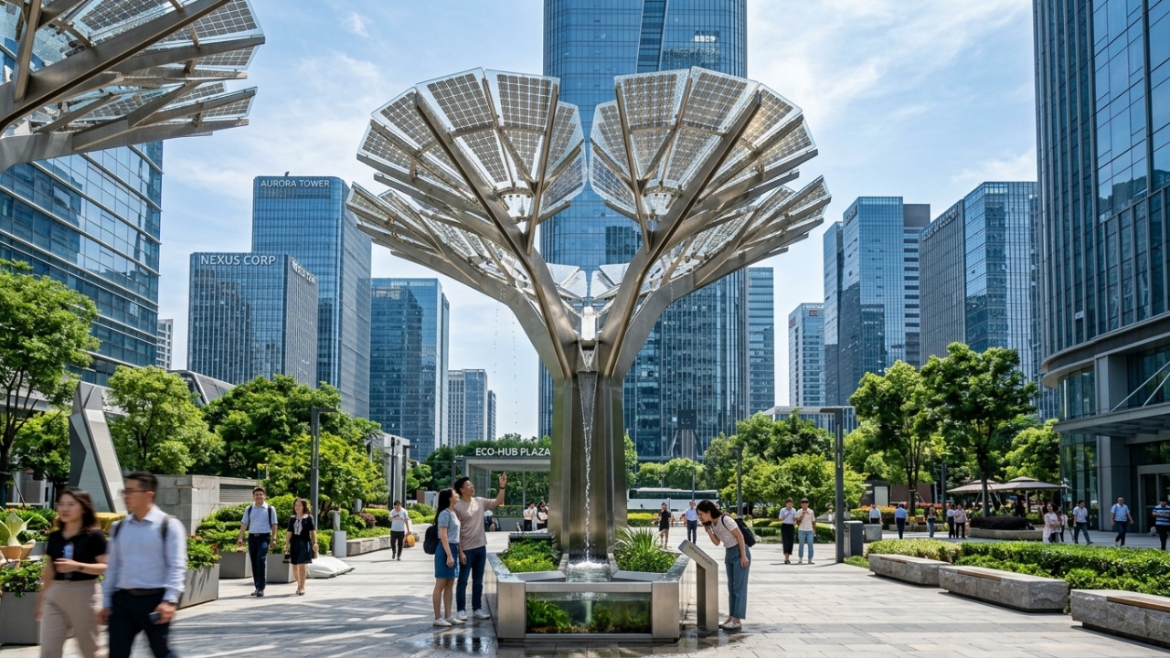 O MIT criou árvores de metal que geram energia limpa e água potável ao mesmo tempo usando só o calor do sol