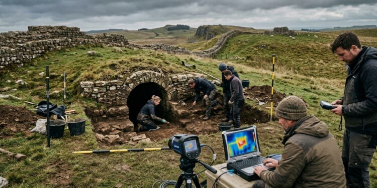 Muralha romana de 117 km de extensão escondeu por séculos uma rede de túneis de inteligência usados para espionar tribos antes das invasões