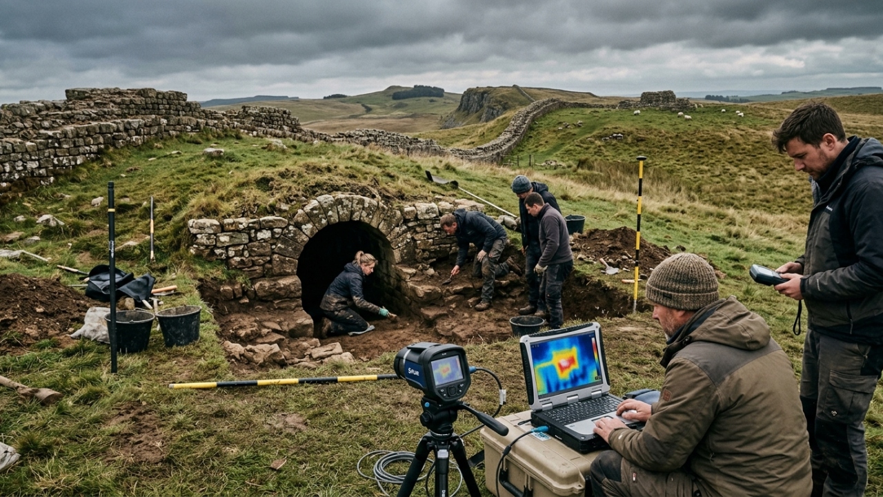 Muralha romana de 117 km de extensão escondeu por séculos uma rede de túneis de inteligência usados para espionar tribos antes das invasões