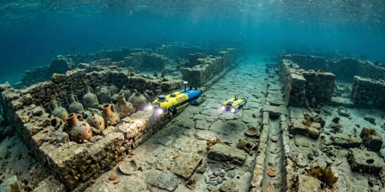 A cidade submersa de 5 mil anos na Grécia que manteve ruas pavimentadas e casas intactas revela a primeira rede de esgoto planejada da história humana