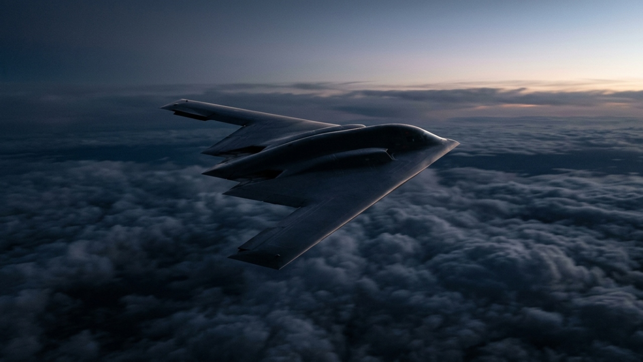 Com design furtivo e capacidade nuclear, o bombardeiro B-21 Raider surge como o recorde de dissuasão estratégica da frota americana