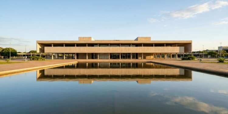 Com projeto de 1969 e praça com fontes, o edifício sede do governo em Brasília surge como um marco da arquitetura e do urbanismo modernista