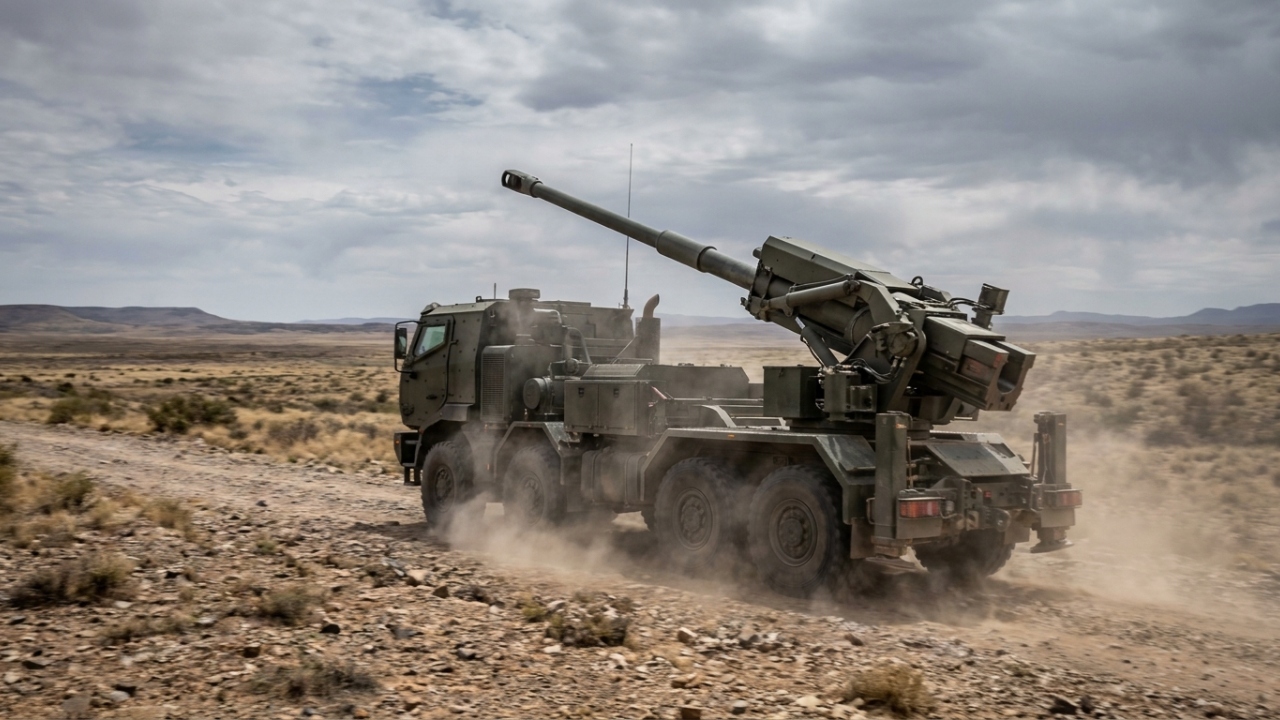 Com salva de 3 disparos em 15 segundos, o sistema autopropulsado Archer é referência em automação na engenharia