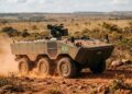 Com até 18 toneladas e blindagem modular, o veículo Guarani surge como um marco da engenharia militar nacional