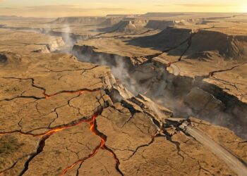 A fenda invisível que está dividindo a África e criando um novo oceano na Terra
