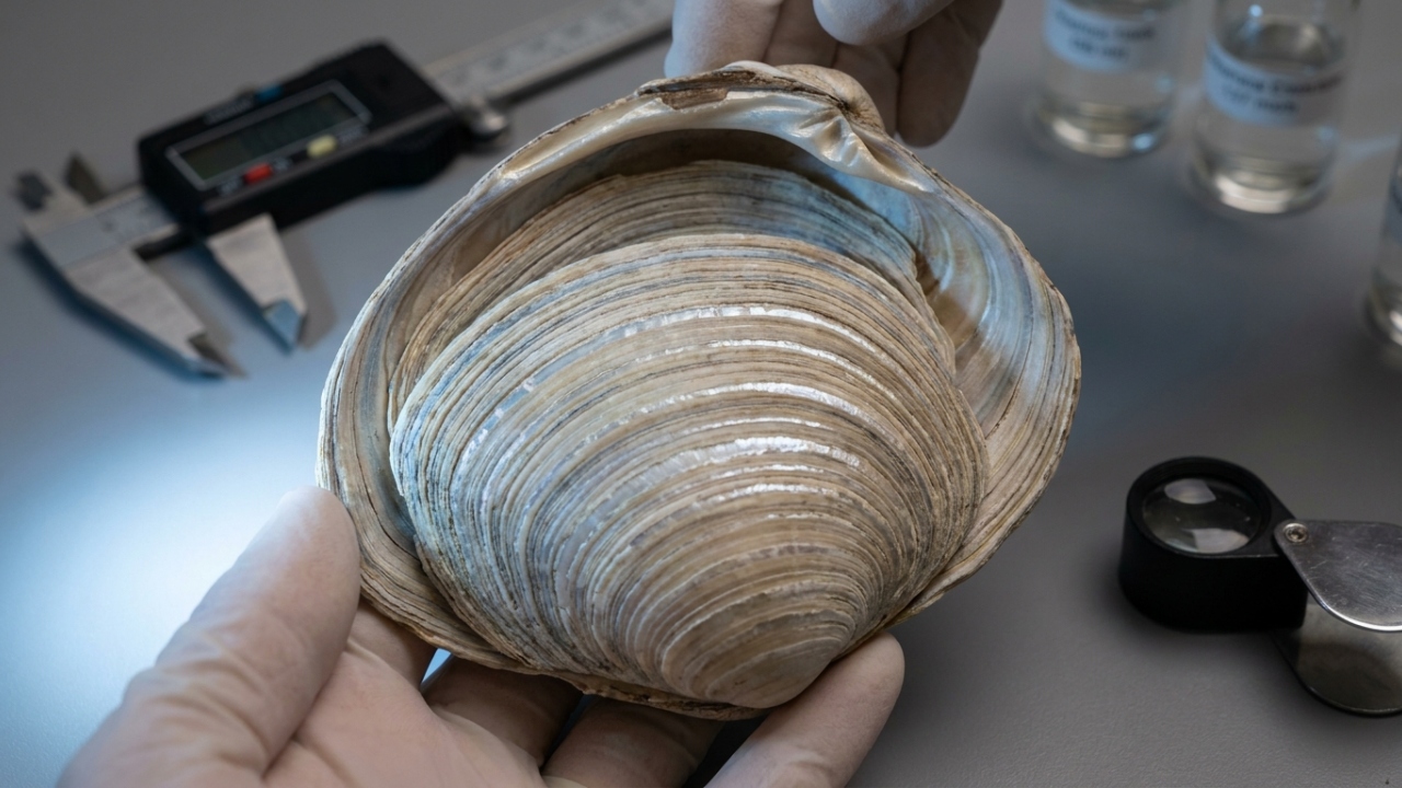 A amêijoa de 507 anos que esconde o registro mais antigo das mudanças climáticas