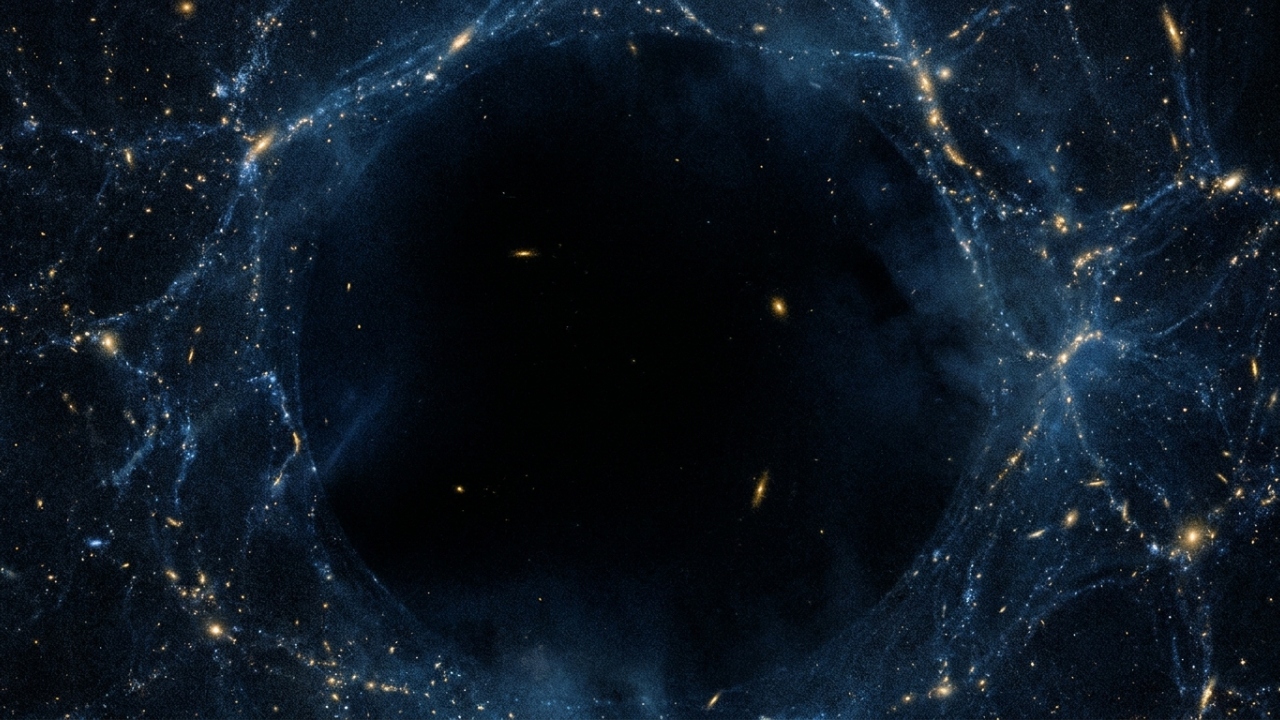 O Grande Nada: o assustador buraco de 330 milhões de anos-luz no universo onde quase nada existe