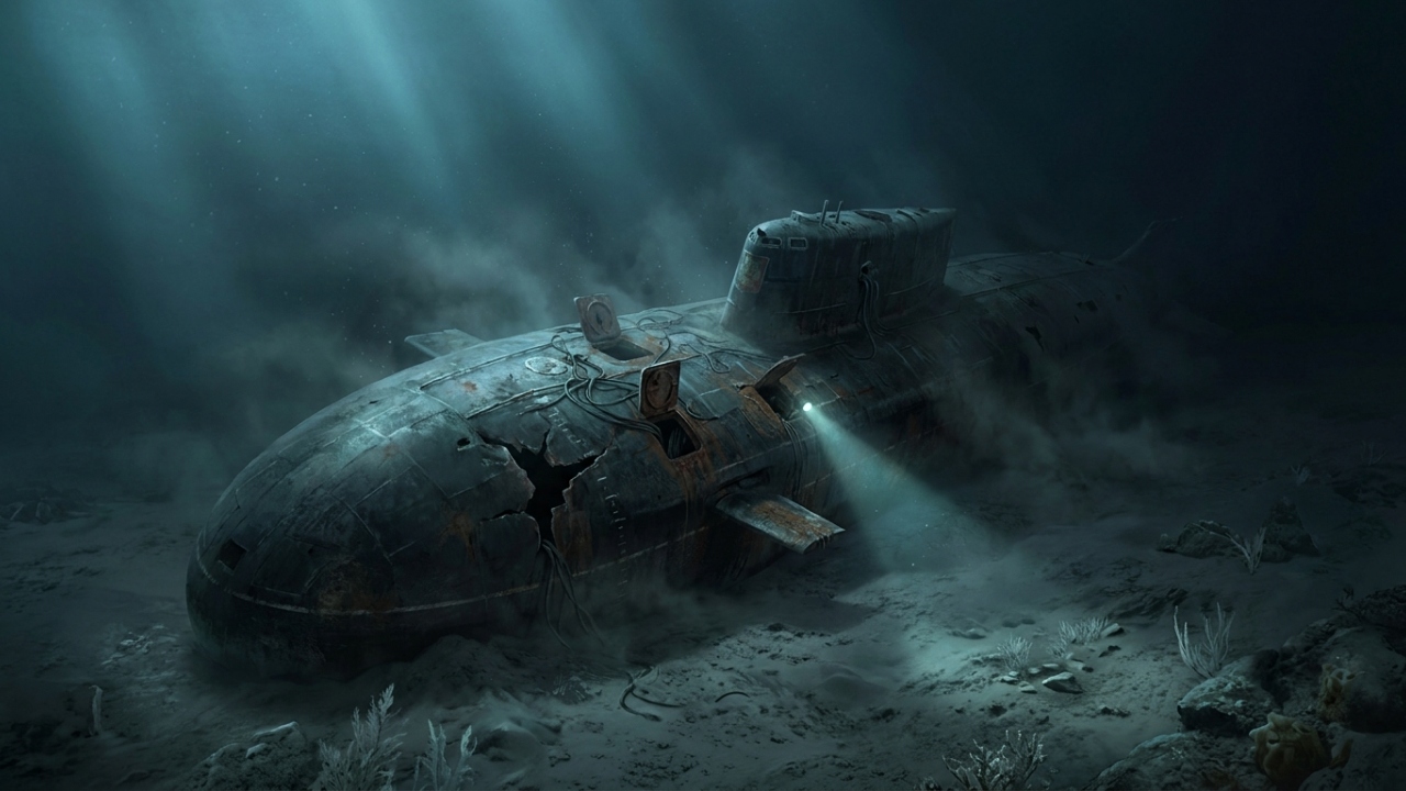 O trágico destino do submarino nuclear K-141 Kursk de 18 mil toneladas revelou os perigos ocultos das armas estratégicas sob as águas geladas do Ártico
