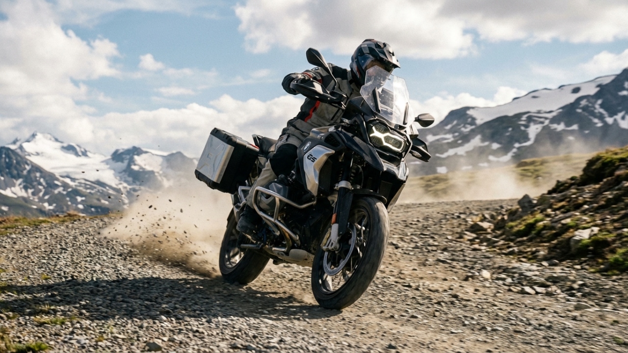 Com motor de 1.300 cc e 145 cv de potência, a BMW R 1300 GS surge como a nova referência mundial em luxo e desempenho sobre duas rodas