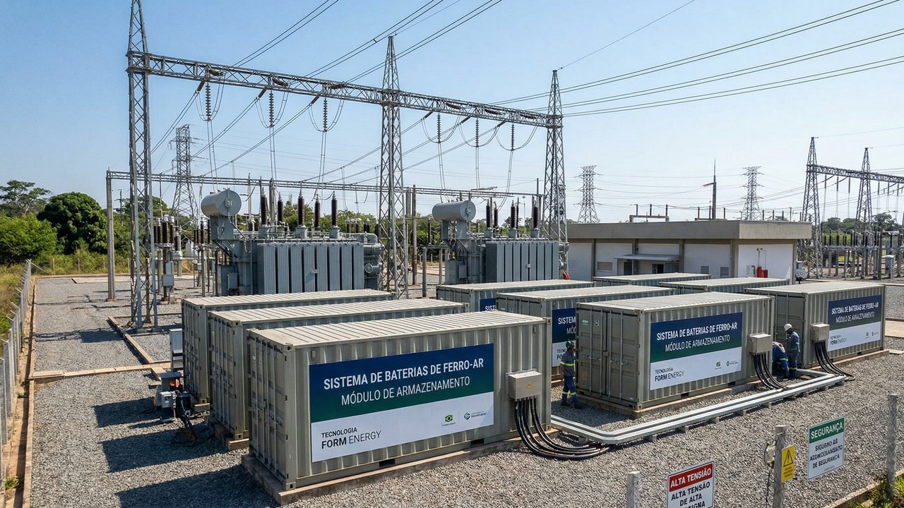 A colossal bateria de ferrugem 10 vezes mais barata que o lítio que promete abastecer cidades inteiras por 100 horas