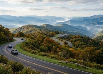 Com 755 km de extensão pelos Apalaches, a rodovia americana surge como o maior corredor ecológico do país e proíbe o trânsito comercial