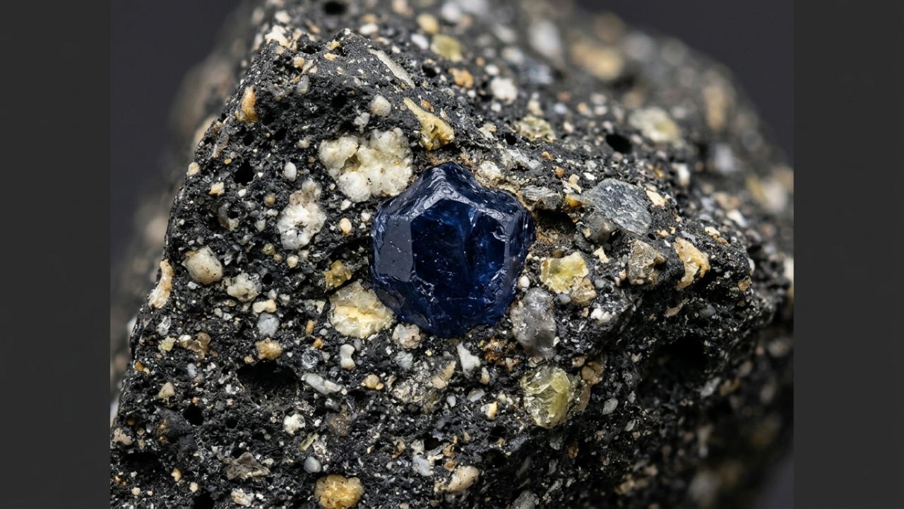 Esqueça a safira, pois este cristal azul-escuro vem de meteoritos e é mais antigo que o Sol, sendo a relíquia espacial rara